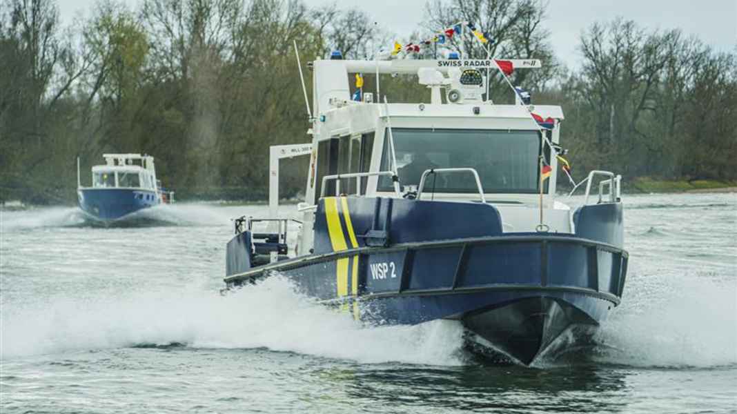 Crime: Ships break through police cordon on the Rhine