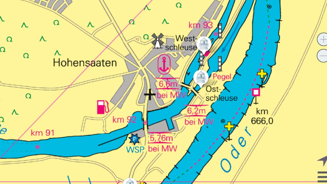 Zubehör: Navigation - Navi-Apps für Binnenreviere