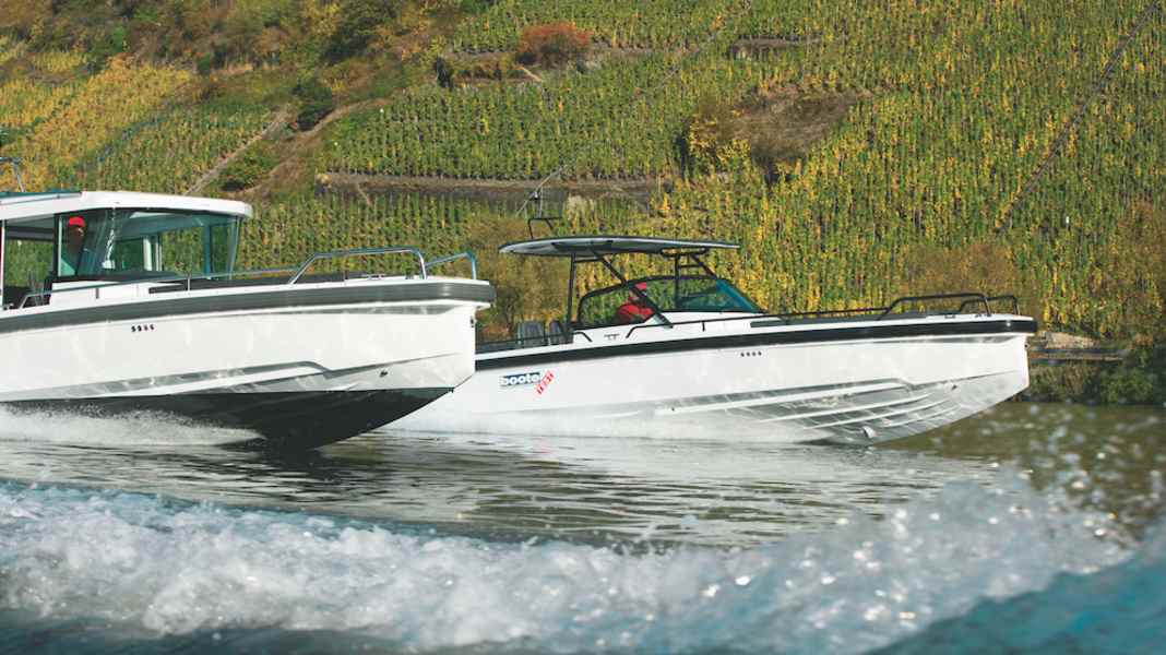 Vergleich Test: Axopar 28 T-Top und Cabin - Nordic Boating
