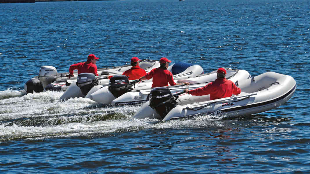 Inflatable boat quartet - Inflatable boat quartet