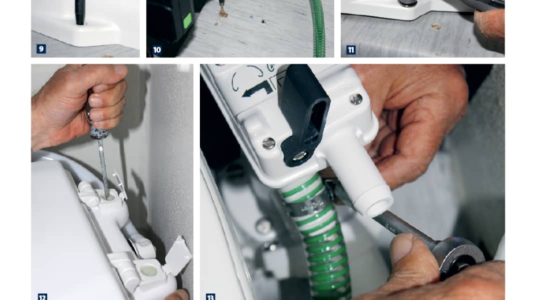 Workshop: Replacing an on-board toilet - How do I replace an on-board toilet?
