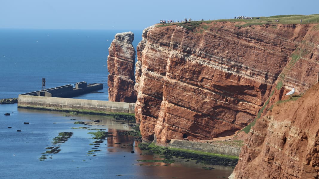 North Sea: offshore island of Heligoland
