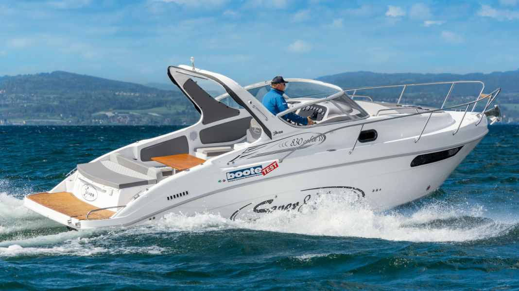 Test: Saver 830 Cabin - Trailerable Italo cruiser