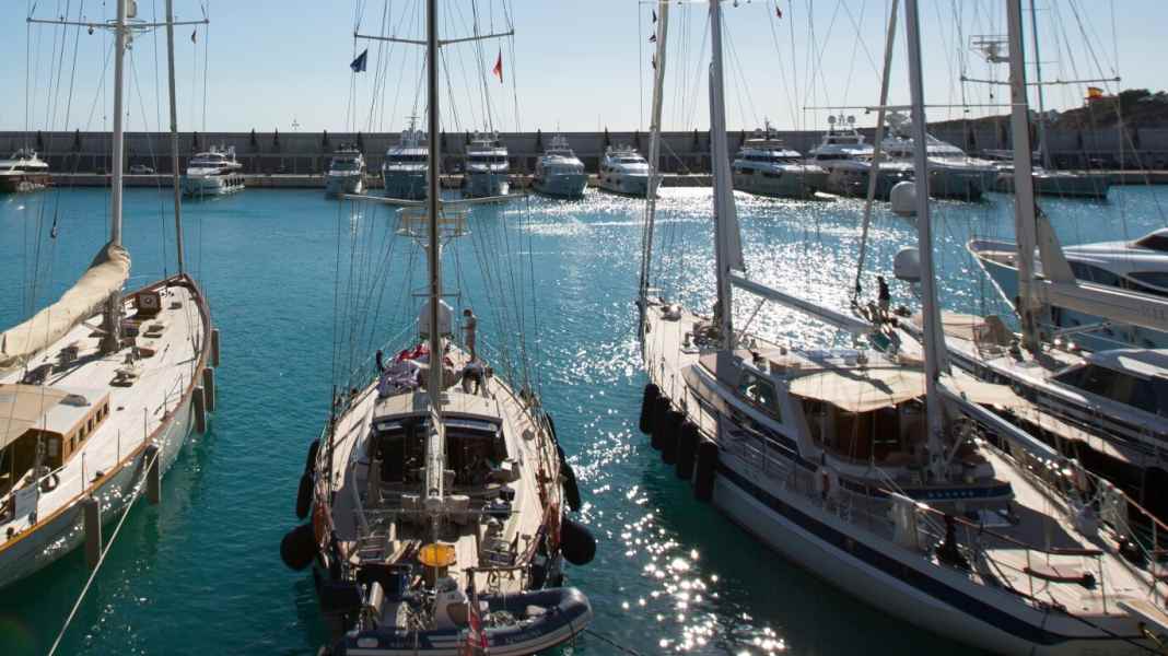 Sailing meeting on Mallorca