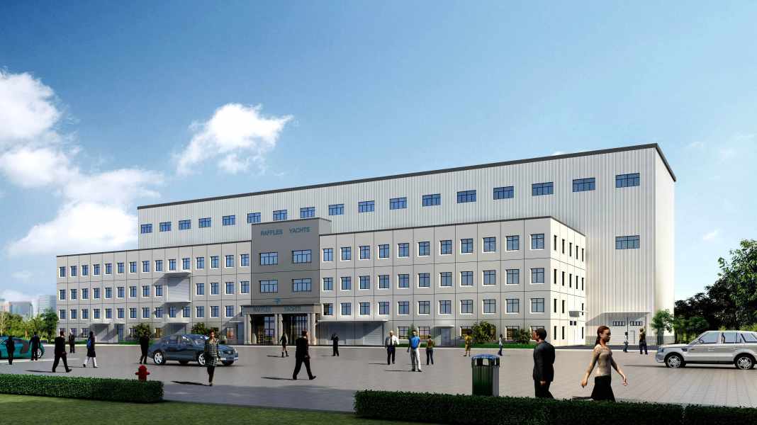 Neuer Name und moderne Hallen in China