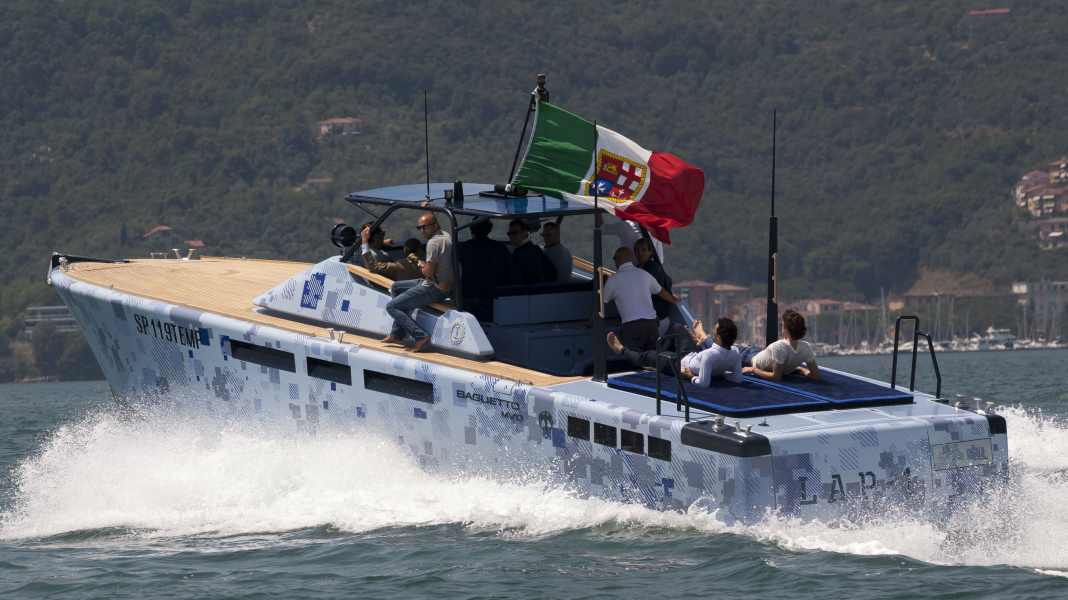 A Baglietto as a shuttle