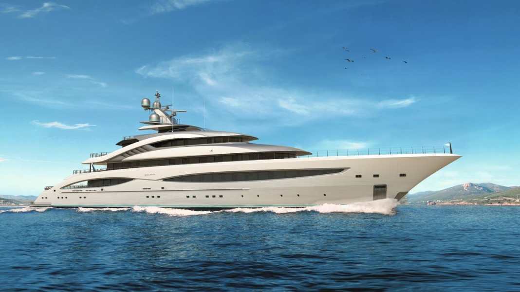 Five-decker with three pools