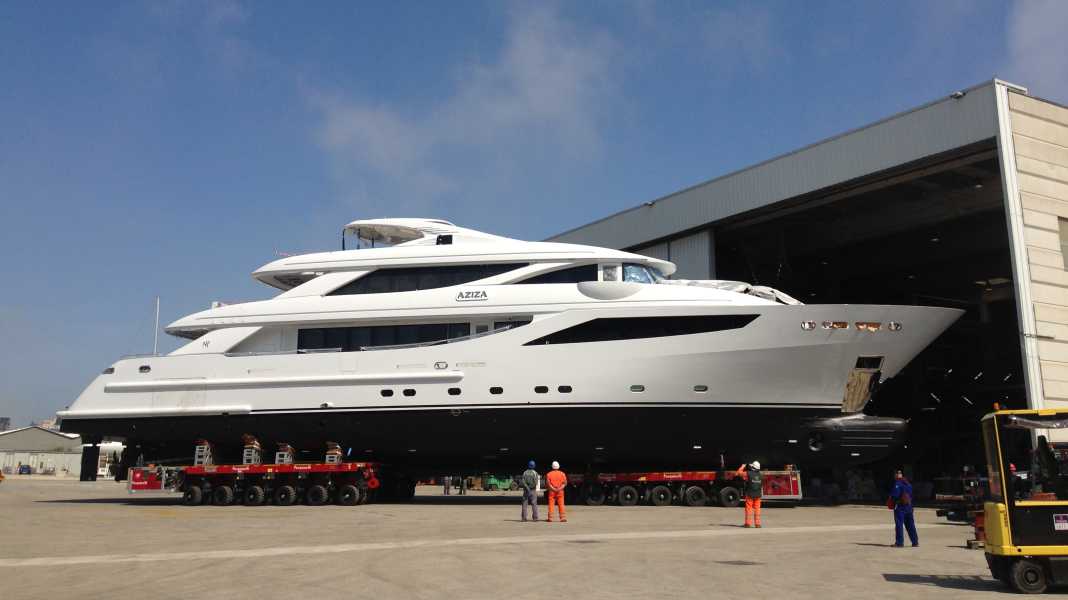 ISA launchte 41-Meter-„Aziza"