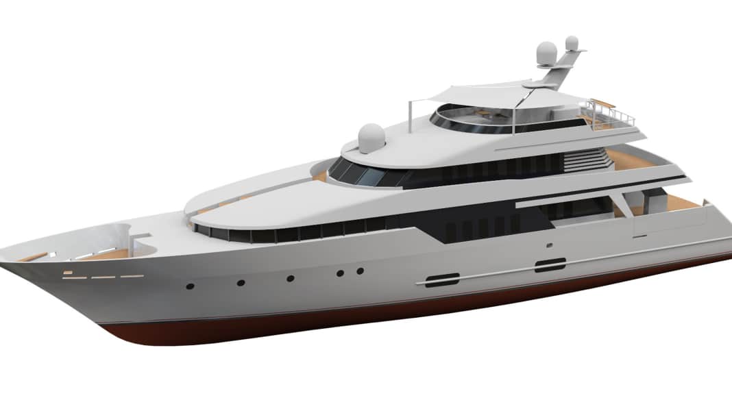 Beiderbeck Designs supervised the refit of the 40-metre Lürssen "Be Mine"