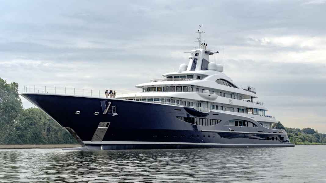 Lürssen launches 111-metre "TIS"