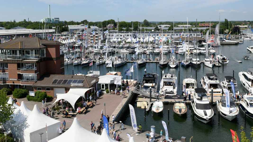 In-Water-Messe auf der Ostsee