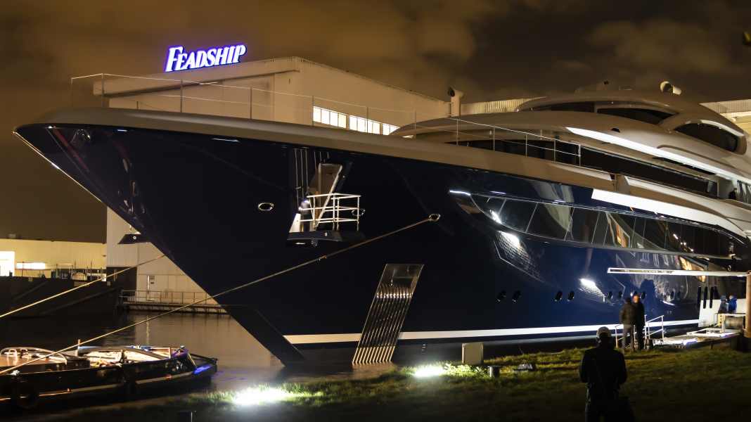 Feadship dockt 72 Meter aus