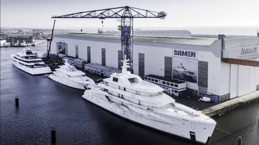 Damen-Werft restrukturiert Yachtsparte