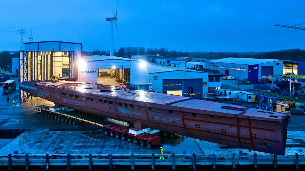 Heesen's largest steel yacht