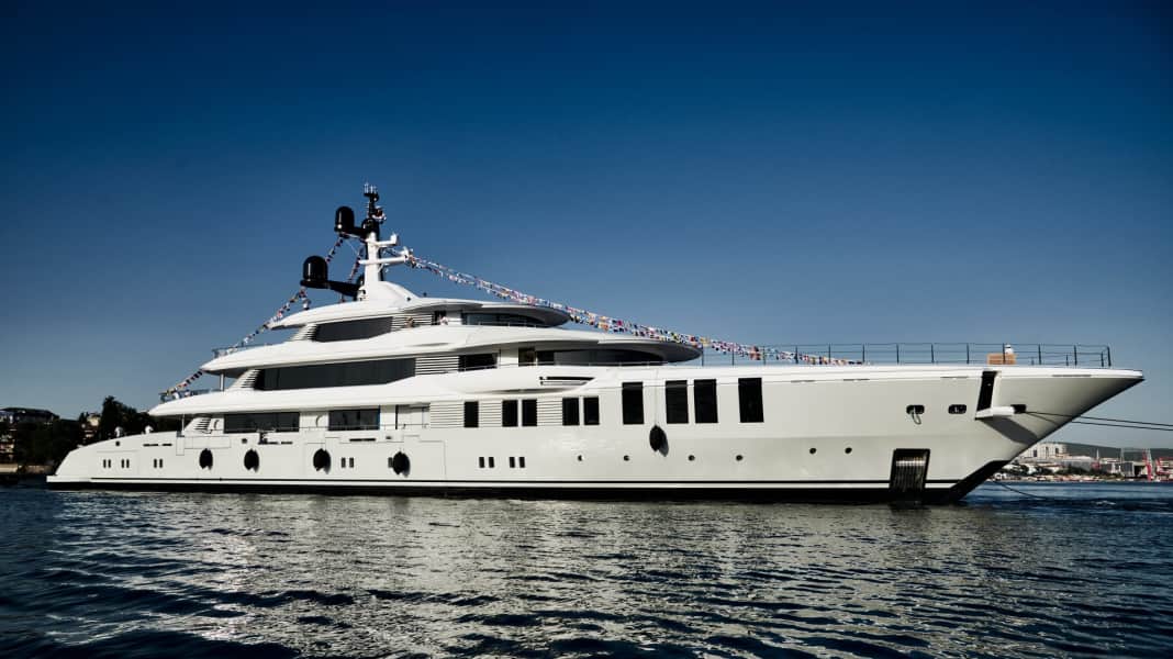 Turquoise wasserte 74 Meter