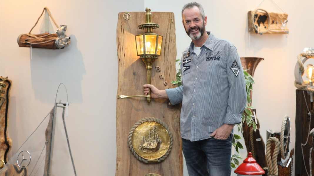 Wasser und Handwerk: Norbert Tetzlaff baut maritime Lampen
