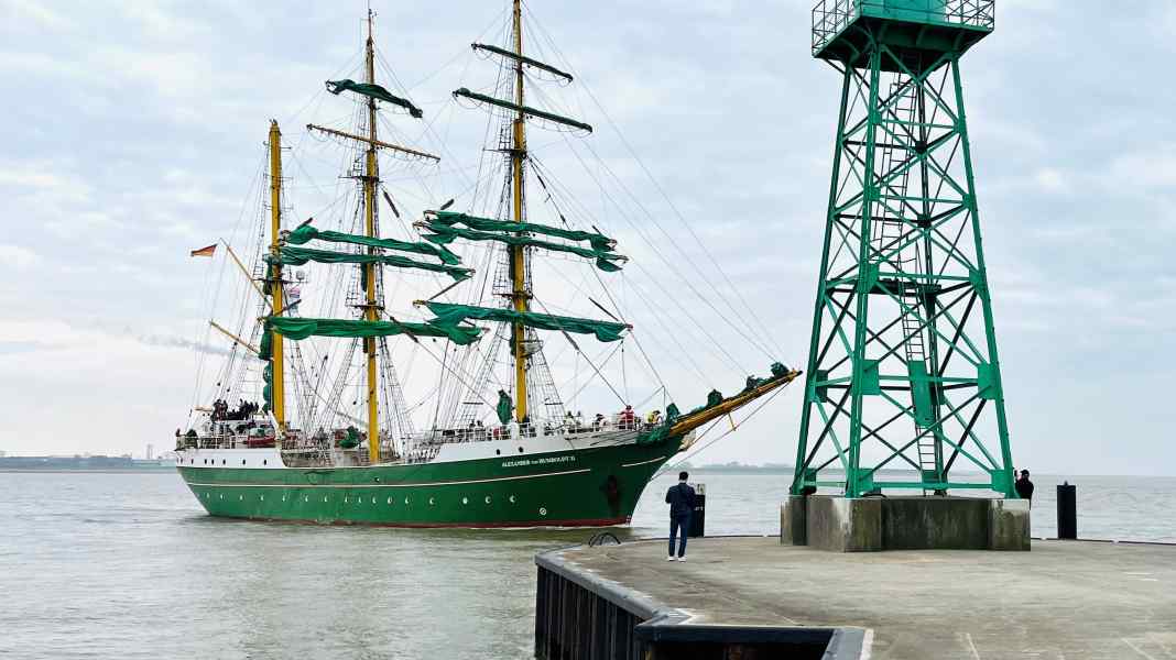 Flaggschiff der Sail 2025: Alexander von Humboldt II zurück in Bremerhaven
