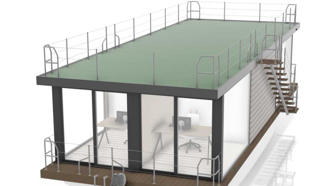CatanaGroup: Houseboats for living and working