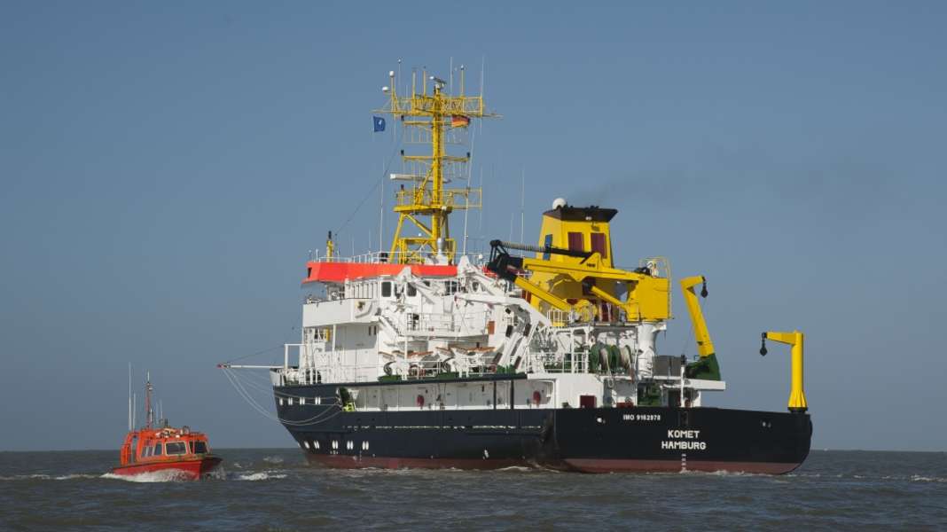 Sustainability at sea: "Komet" has been carrying out surveying work for 25 years