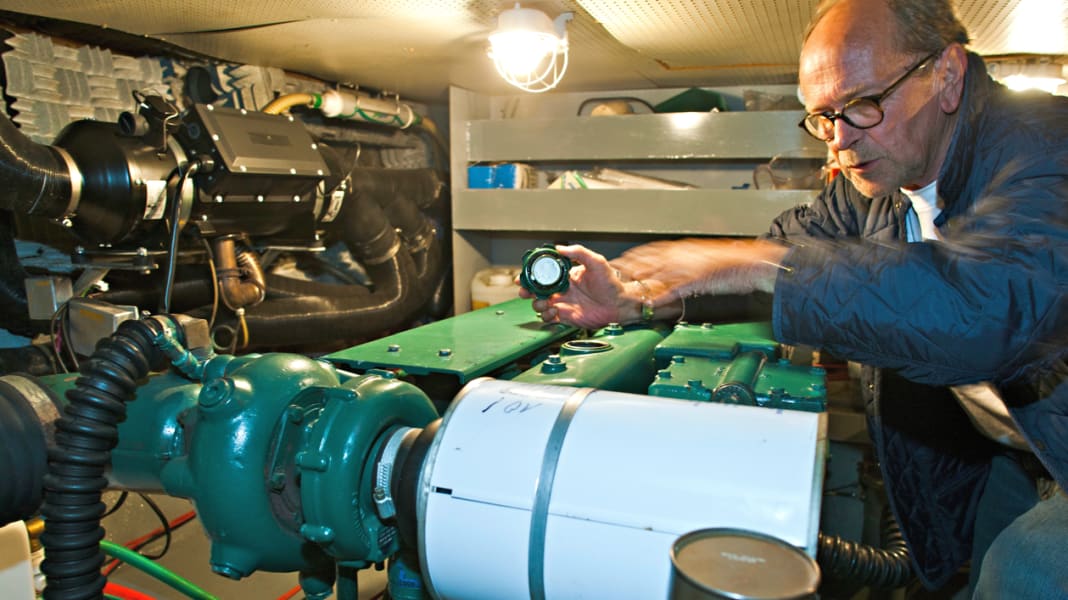 ADAC boat check on the test bench
