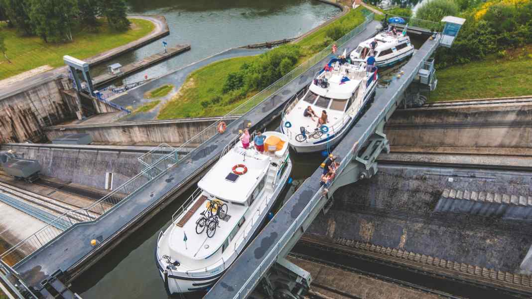 Revier: Rhein-Marne-Kanal - Kanalarbeit