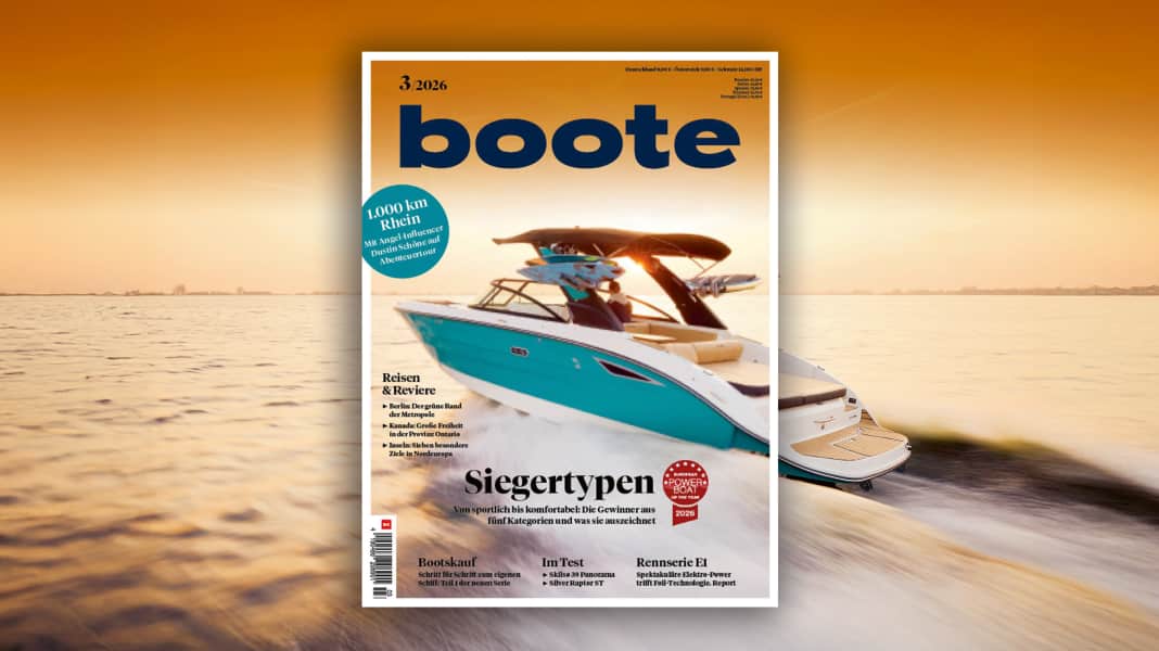 BOOTE 3/26: Siegerboote, Bootskauf und angeln mit Dustin Schöne