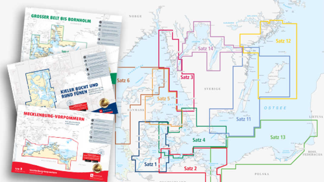 Seekarten aktualisieren: Die neuen DK-Kartensätze sind da!