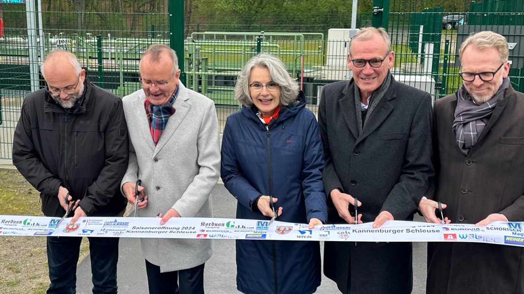 Obere Havel: Schleuse Kannenburg endlich in Betrieb