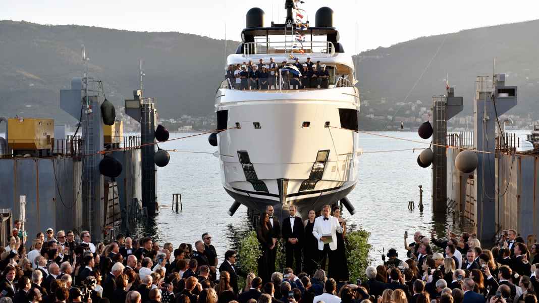 Superyacht launch: Sanlorenzo celebrates 50Steel