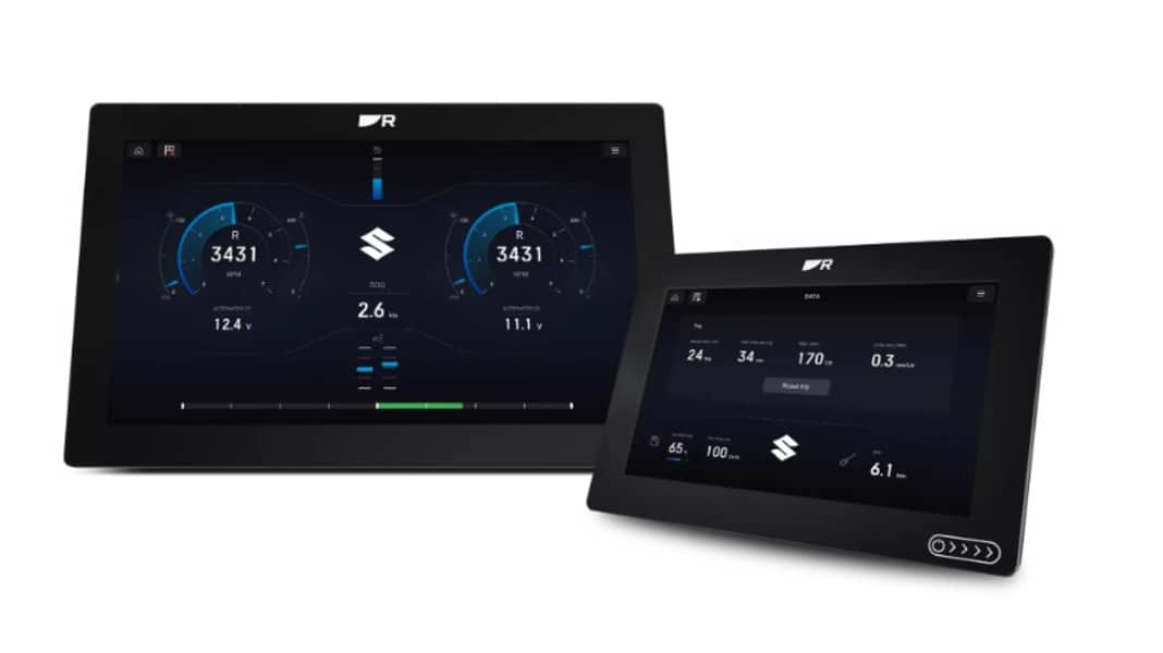 Raymarine and Suzuki: Engine integration for Axiom chartplotter