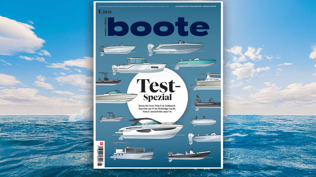 BOOTE 1/25: Das große Test-Spezial – vom Trailerboot bis zum Trawler