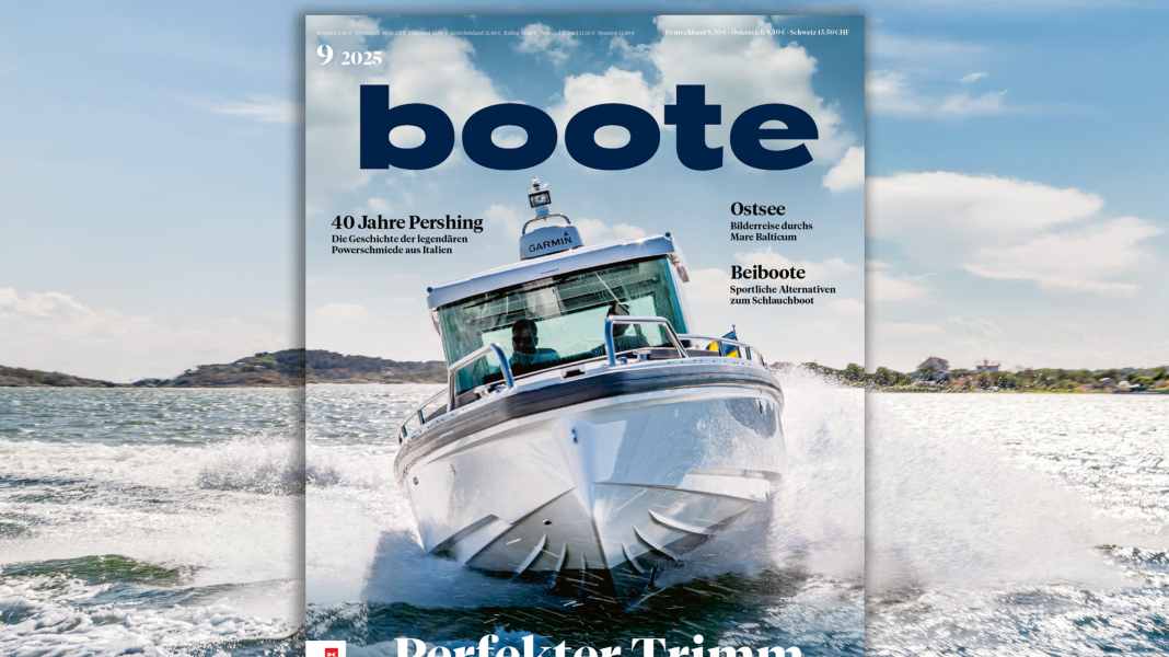 BOOTE 09/25: How to get the right boat trim