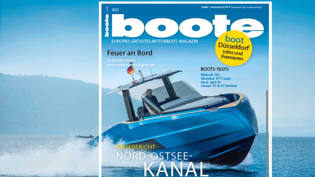 Jetzt am Kiosk: Das erwartet Sie in BOOTE 01/2023