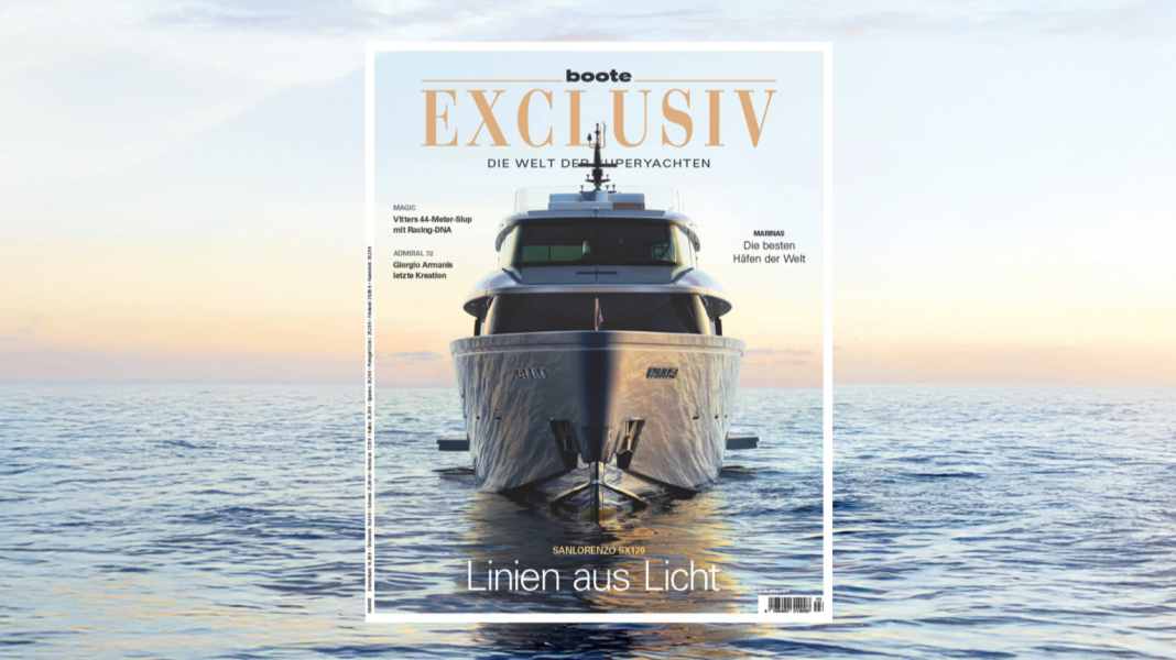 BOOTE EXCLUSIV 3/26: Between superyacht regatta and the best harbours in the world