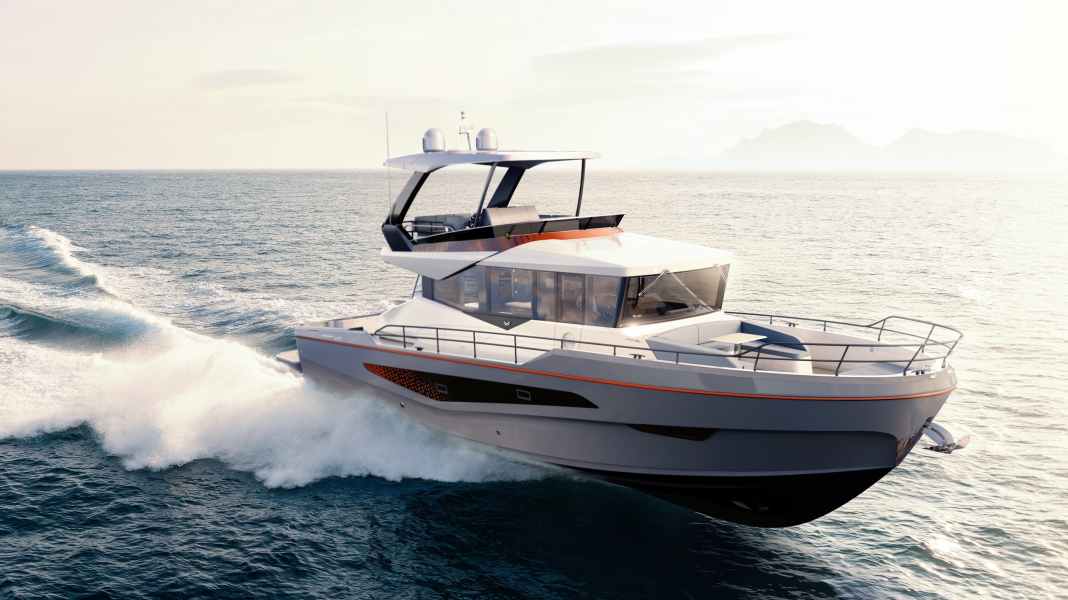 Yanmar CX570 Flybridge: Flexibler Allrounder für Familien und Abenteurer