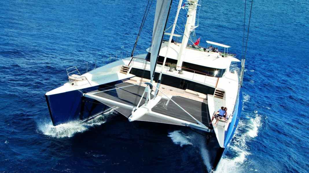 "Hemisphere" - il catamarano a vela più grande del mondo.