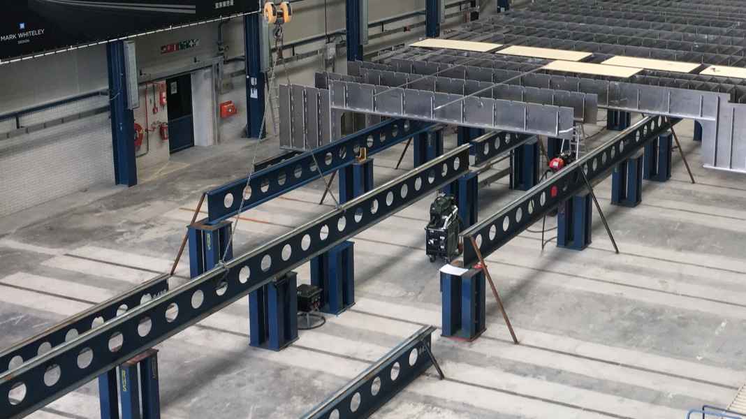 Start of construction of the largest aluminium yacht