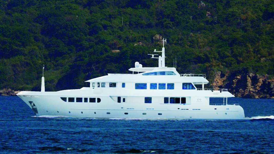 Largest ice-class yacht in Asia