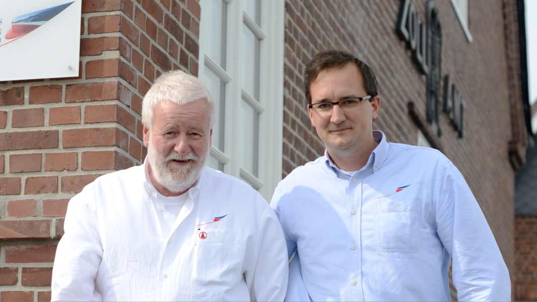 Jens Cornelsen with a new business partner