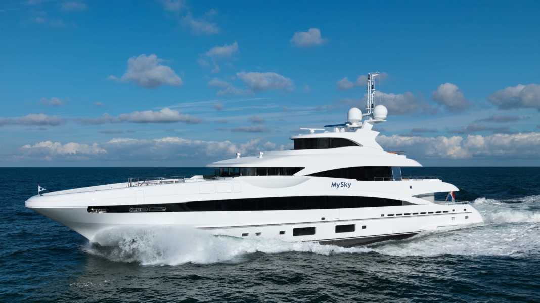 Heesen lieferte „MySky" ab