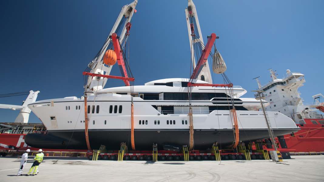 Sunrise Yachts launches 63-metre "Irimari"