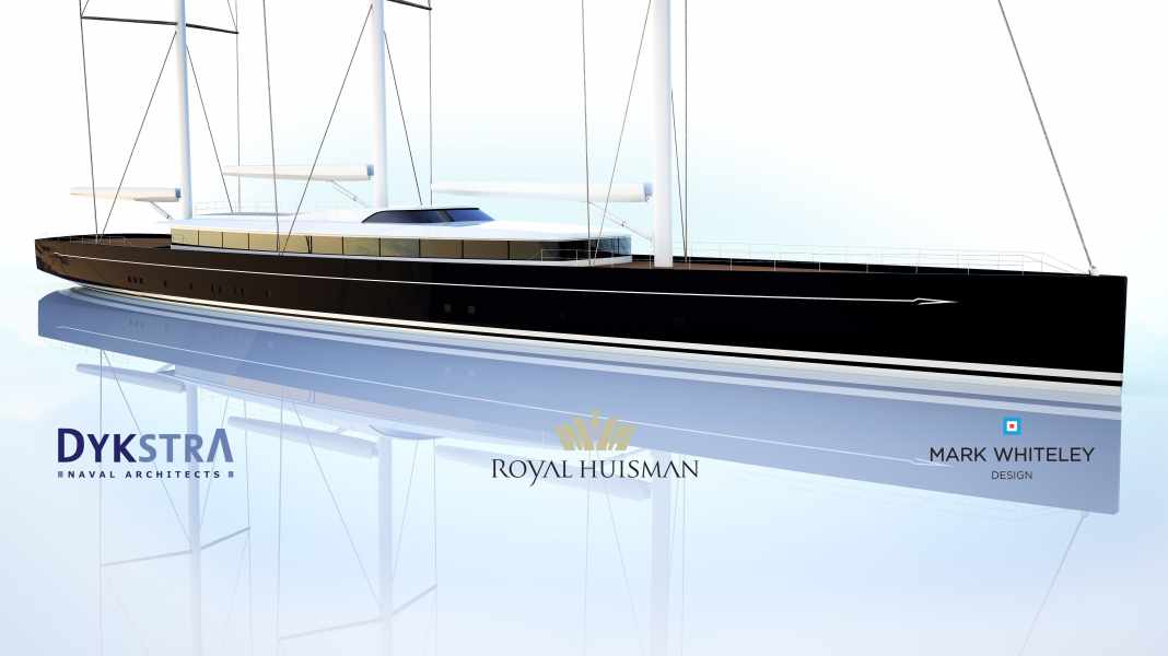 Royal Huisman builds 81-metre schooner
