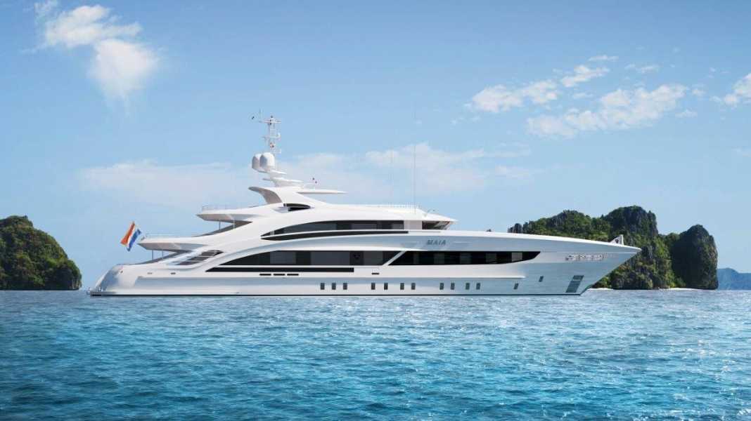 Heesen zeigt Projekt „Maia"