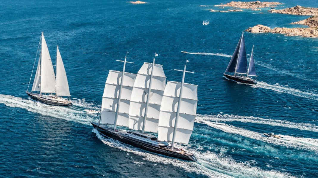 Perini's giant sailing spectacle