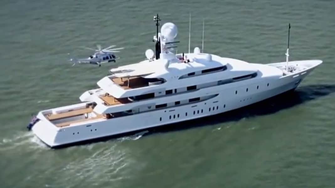 Video: Helikopter-Action auf 74m-"Ilona"