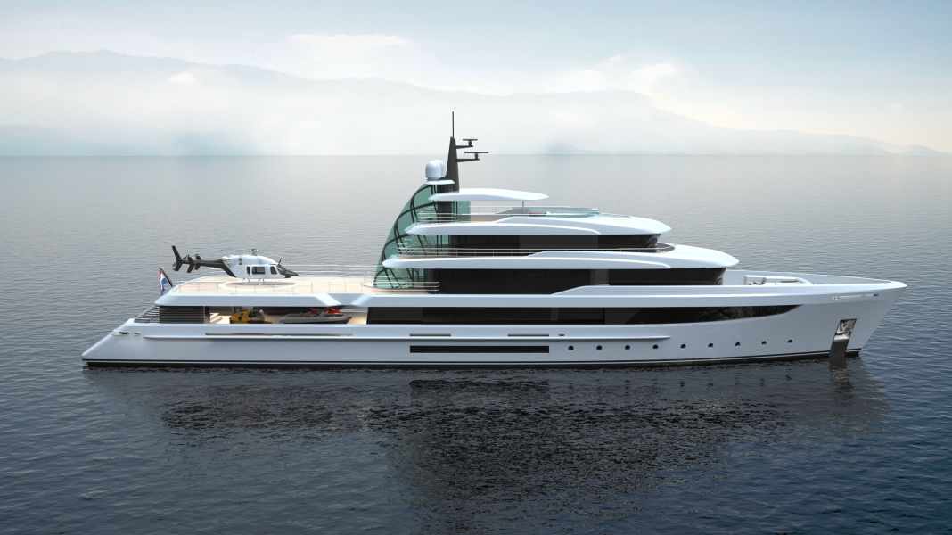 Atrium with ice class and 10000 nautical miles range