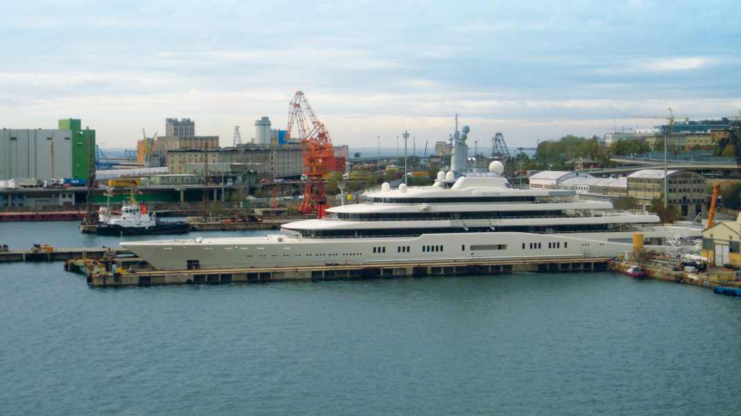 „Eclipse“ verlässt Fincantieri