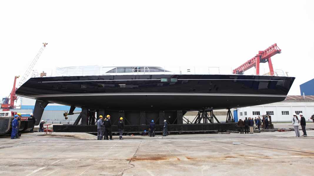 Perini Navi ließ "State of Grace" zu Wasser
