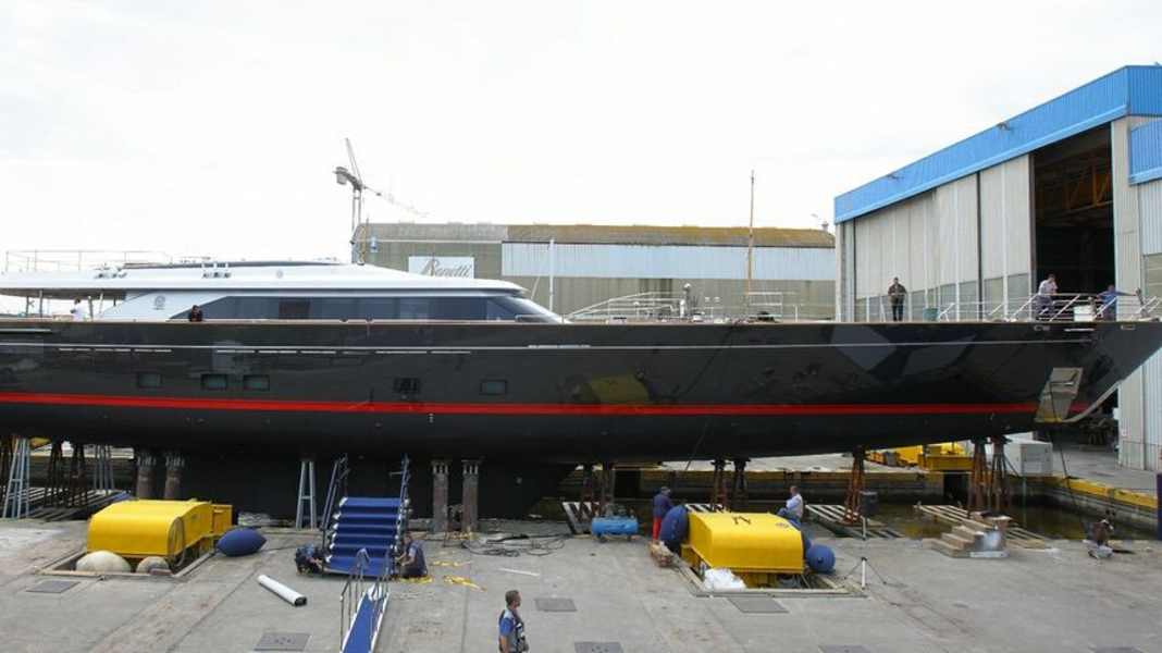 Perini Navi launchte 60-Meter-„Seahawk"