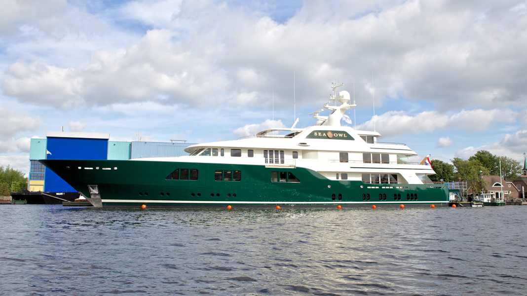 Feadship launches 62-metre "Sea Owl"
